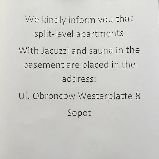 Sopot Spa Apartament アパート